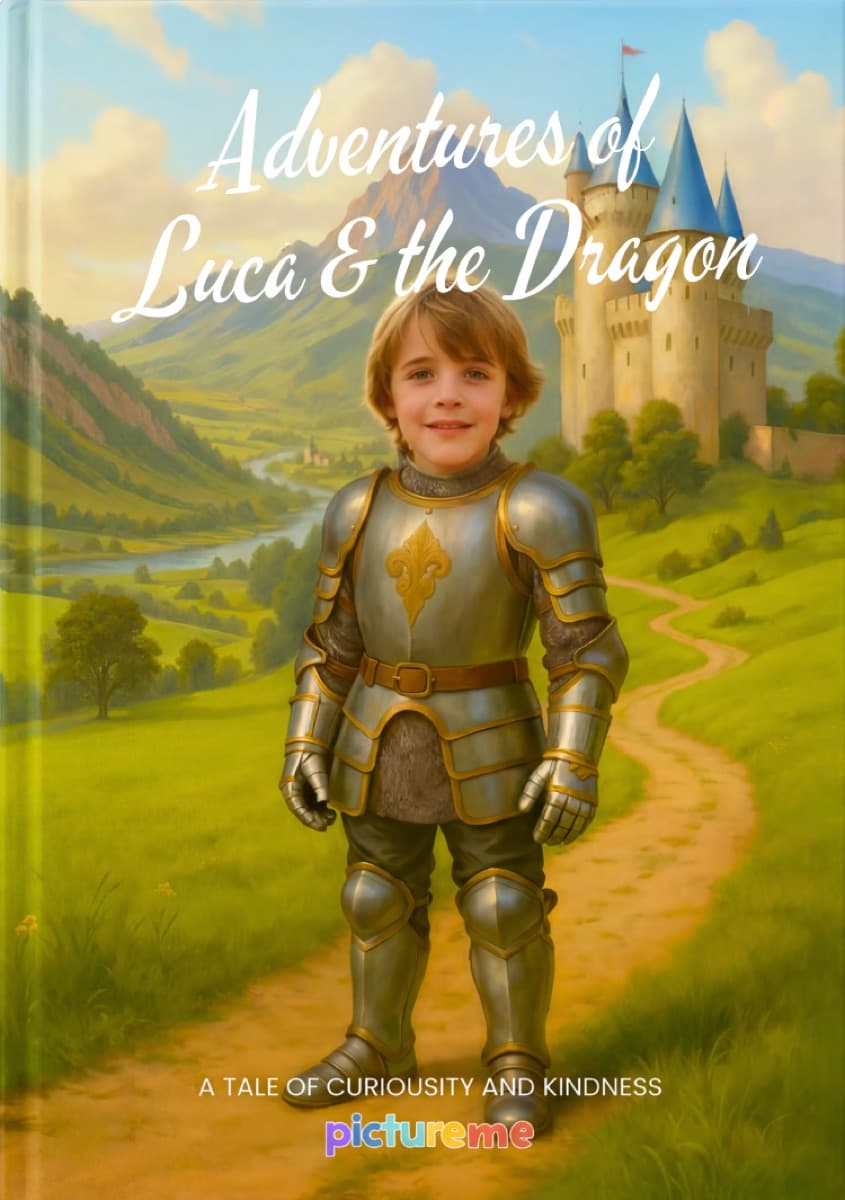 Hardcover of Adventures of Luca & the Dragon