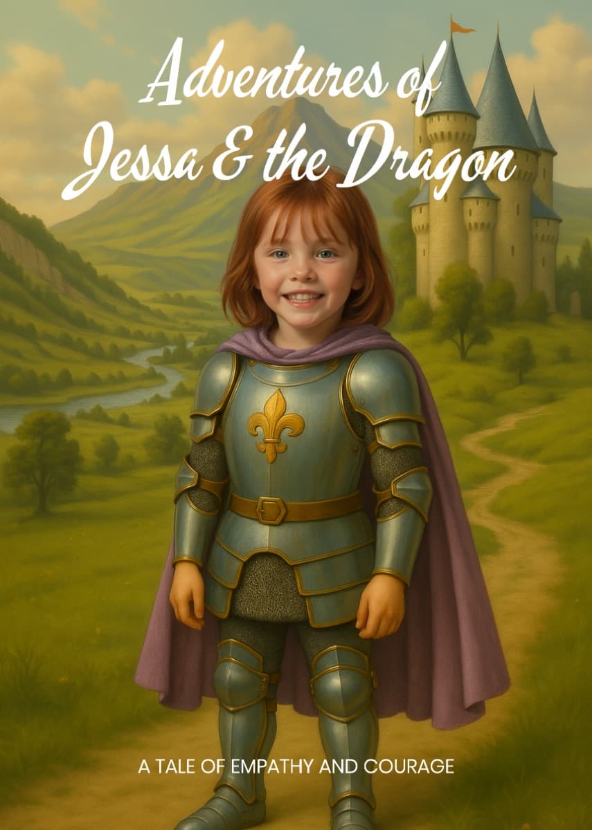 Girls star in the story too — Adventures of Jessa & the Dragon